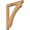 Ekena Millwork Imperial Block Rough Sawn Bracket, Western Red Cedar, 4"W x 38"D x 46"H BKT04X38X46IMP05RWR - alternate 1